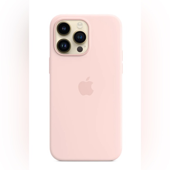 Apple Other - New iPhone 14 Pro Max Silicone MagSafe Case, Chalk Pink